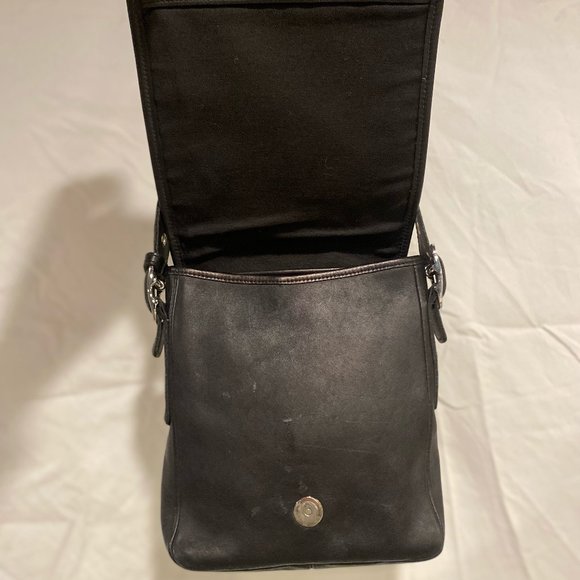 Vintage Leather Coach Satchel - Picture 3 of 7